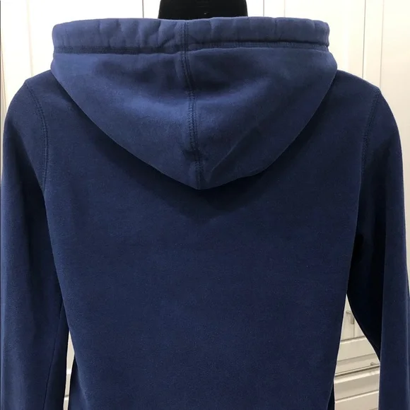 🦫Roots Hoodie with Chenille Patch - Women’s XXS - Blue/Mustard- Yellow - Picture 10 of 15